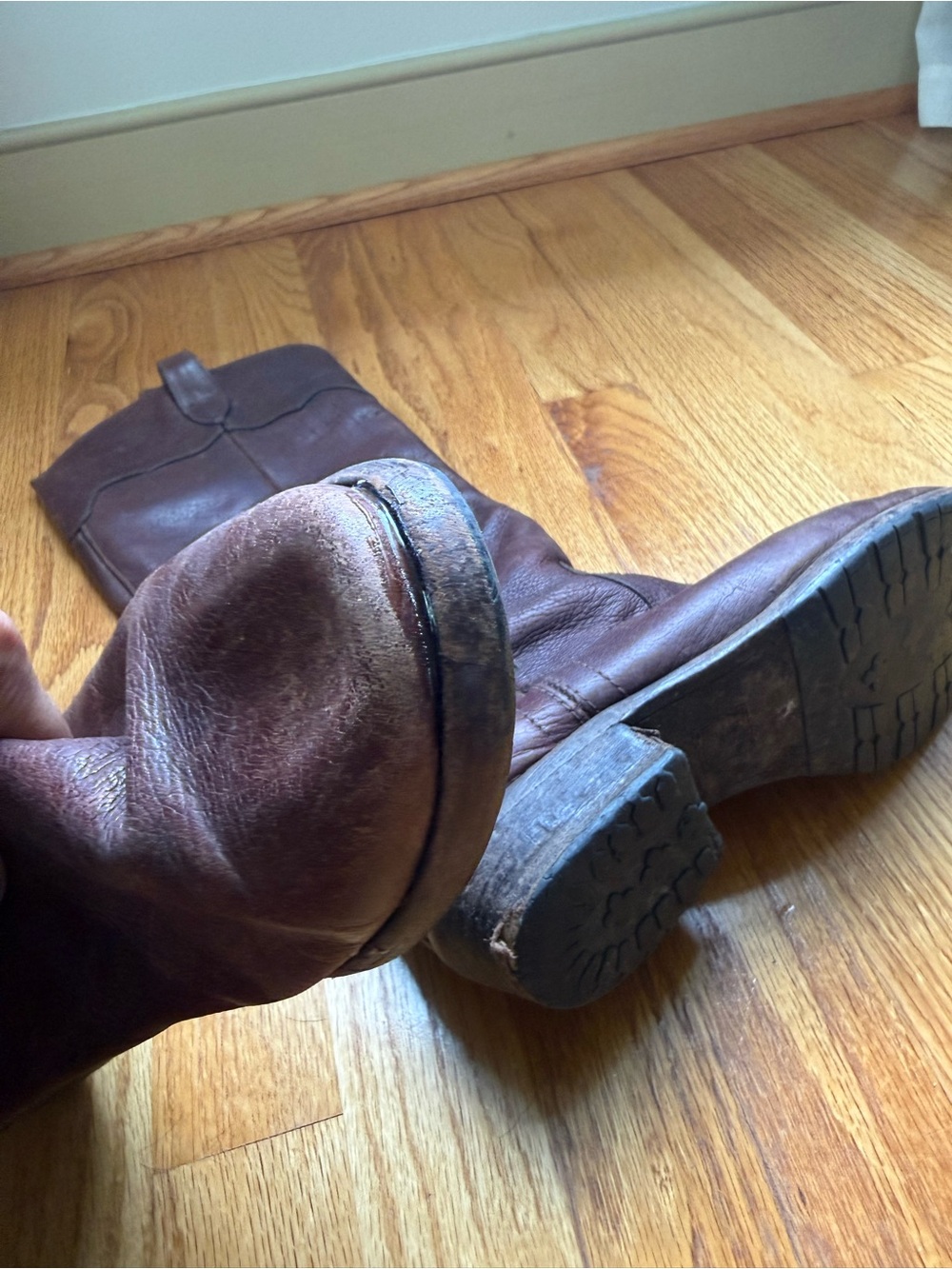 Carson Lug Tall Riding Boot - Picture 4 of 6